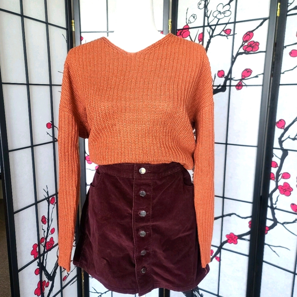 Express Corduroy Skirt 🤎